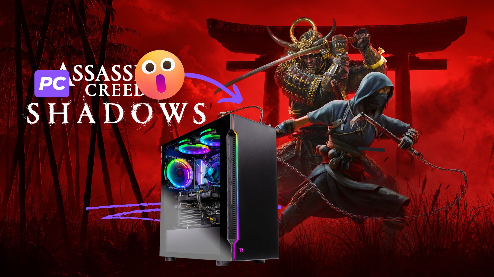 Le PC parfait pour Assassin’s Creed Shadows